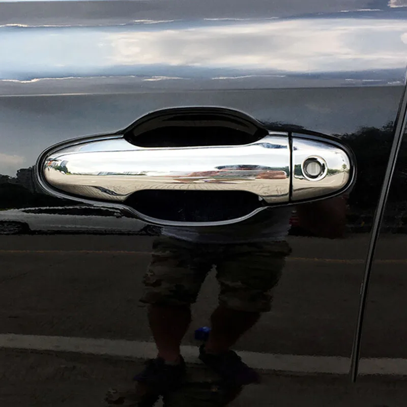 For Toyota Highlander Kluger 2014-2018 ABS Chrome Intelligent door handle catch cap cover trim molding car Accessories 8pcs
For Toyota Highlander Kluger 2014-2018 ABS Chrome Intelligent door handle catch cap cover trim molding car Accessories 8pcs