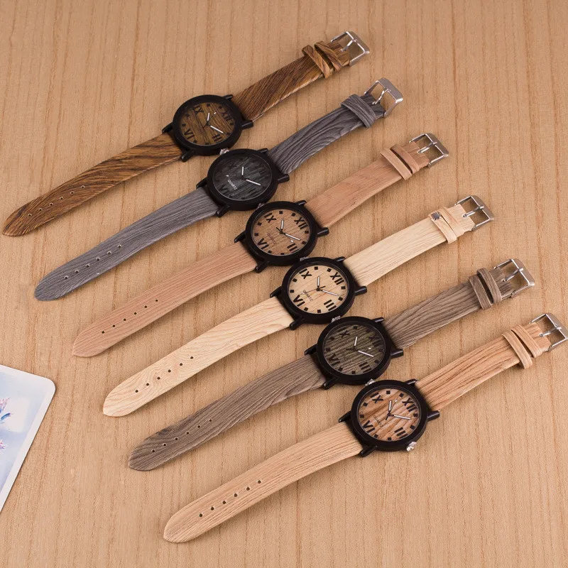 #5005Roman Numerals Wood Leather Band Analog Quartz Vogue Wrist Watches reloj mujer New Arrival Freeshipping Hot Sales
#5005Roman Numerals Wood Leather Band Analog Quartz Vogue Wrist Watches reloj mujer New Arrival Freeshipping Hot Sales