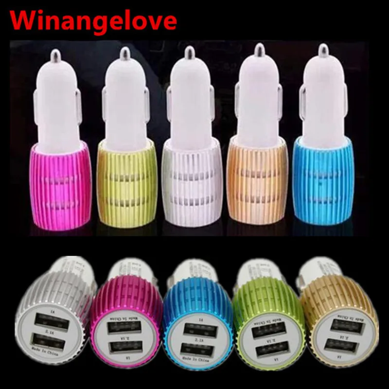 Winangelove 500 шт. 2.1A мини Переходник USB для зарядки в машине прикуриватель iPhone 5 5S 6 6s