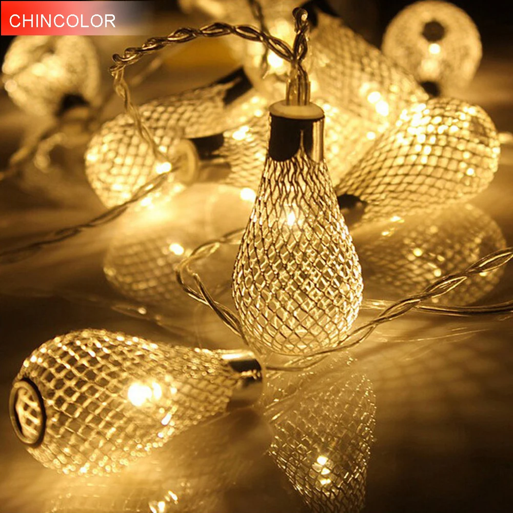 20led Holiday lights light string hollow Metal Drip 2.2M Christmas Lights fairy garland AA battery operated Party Decor DA
20led Holiday lights light string hollow Metal Drip 2.2M Christmas Lights fairy garland AA battery operated Party Decor DA