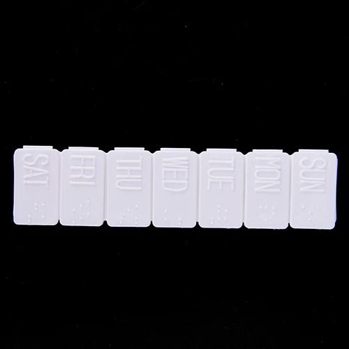7 Days Weekly Tablet Pill Medicine Box Holder Storage Organizer Container Case Pill Box Splitters
7 Days Weekly Tablet Pill Medicine Box Holder Storage Organizer Container Case Pill Box Splitters
