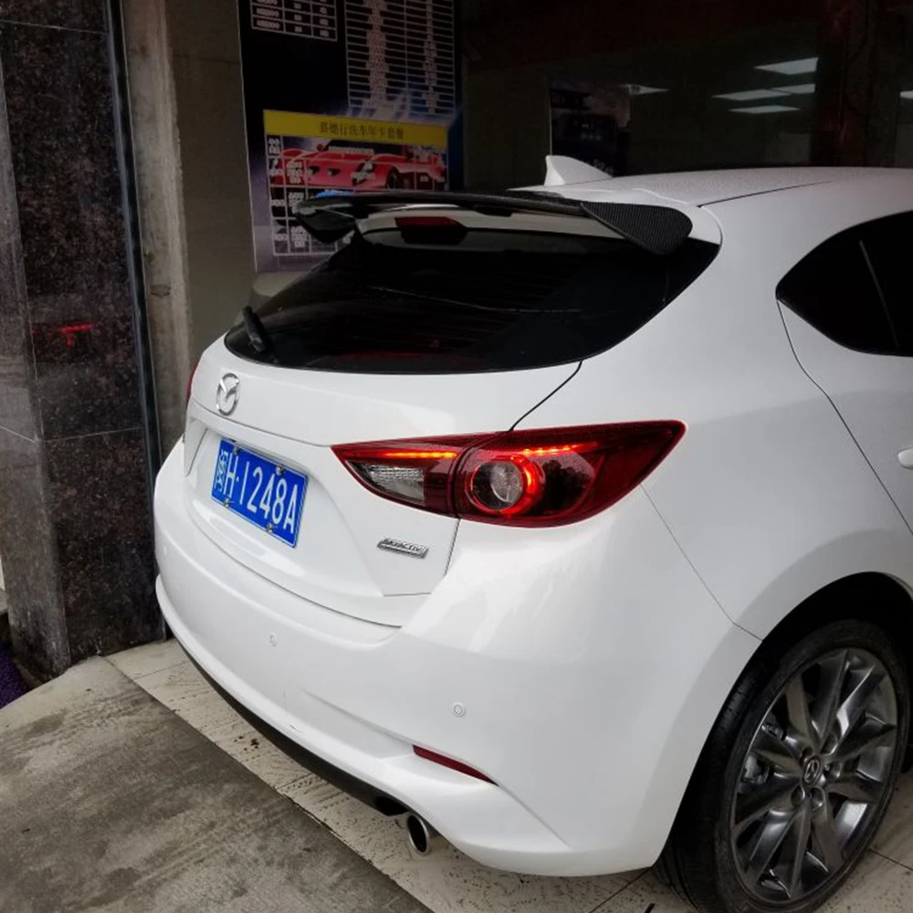 Для Mazda 3 Axela хэтчбек 2014-2019 углеродное волокно внешний задний спойлер багажника декоративное крыло стайлинга автомобиля
Для Mazda 3 Axela хэтчбек 2014-2019 углеродное волокно внешний задний спойлер багажника декоративное крыло стайлинга автомобиля
