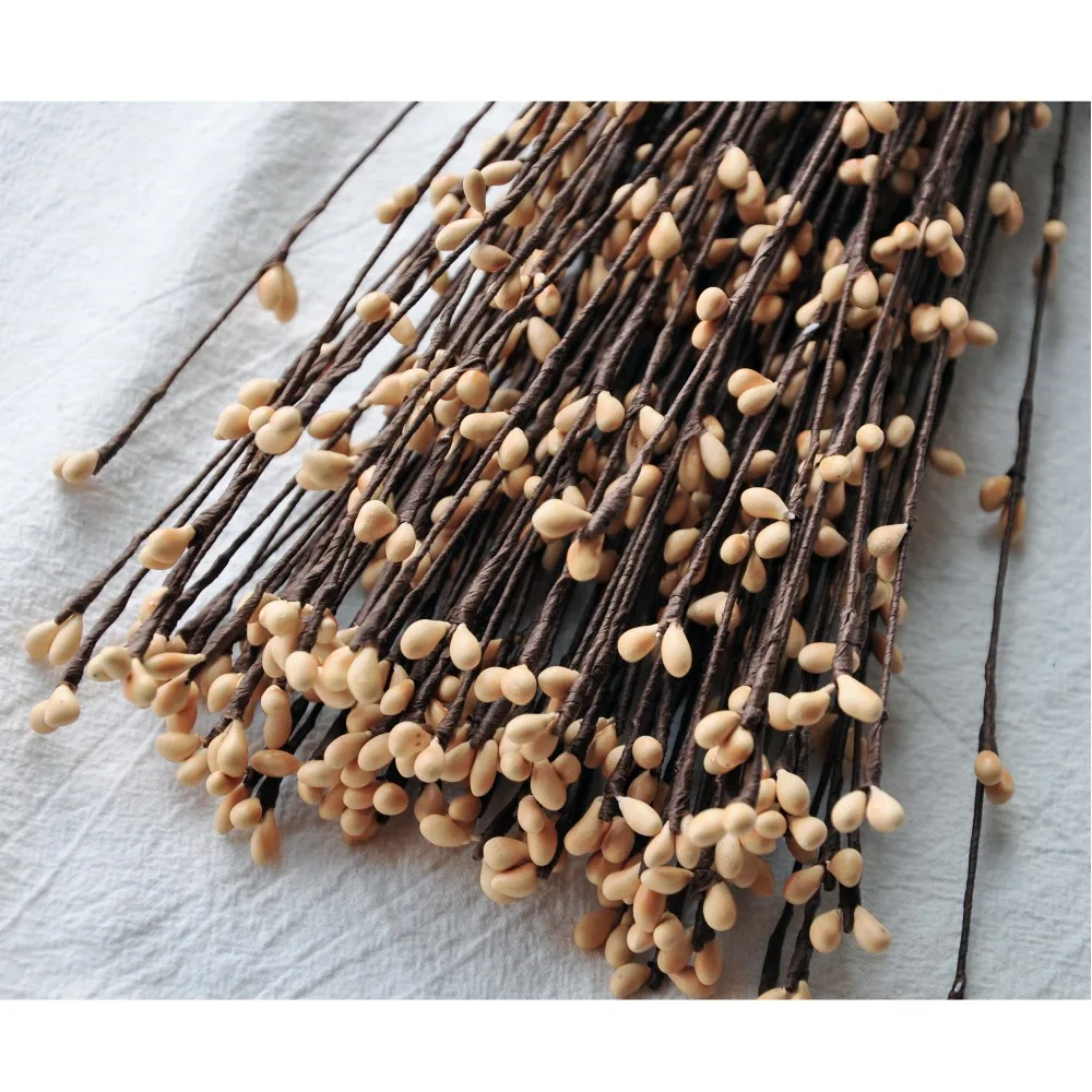 New Beige color 60cm length Pip Berry Garland Vine Stem for Floral Head Ring Crafts Garland Decoration Props
New Beige color 60cm length Pip Berry Garland Vine Stem for Floral Head Ring Crafts Garland Decoration Props