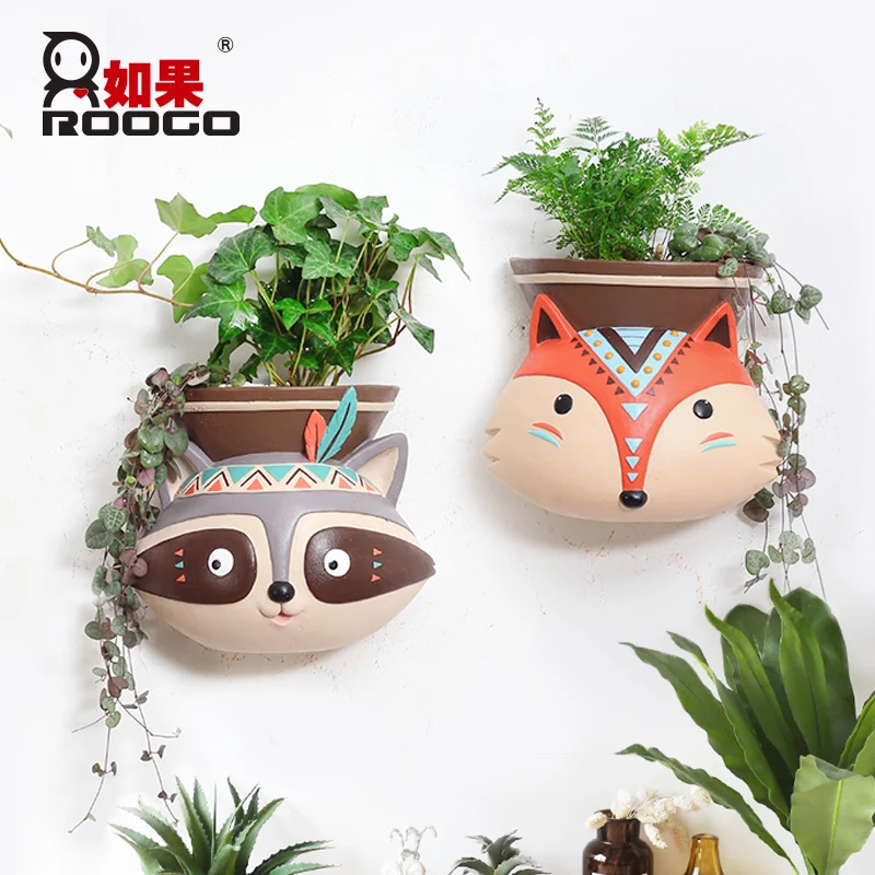 ROOGO Hydroponic Flower Pot Animal Cartoon Wall Hanger Decoration Hanging Plant Pots Desktop Balcony Succulent Bonsai Planter
ROOGO Hydroponic Flower Pot Animal Cartoon Wall Hanger Decoration Hanging Plant Pots Desktop Balcony Succulent Bonsai Planter