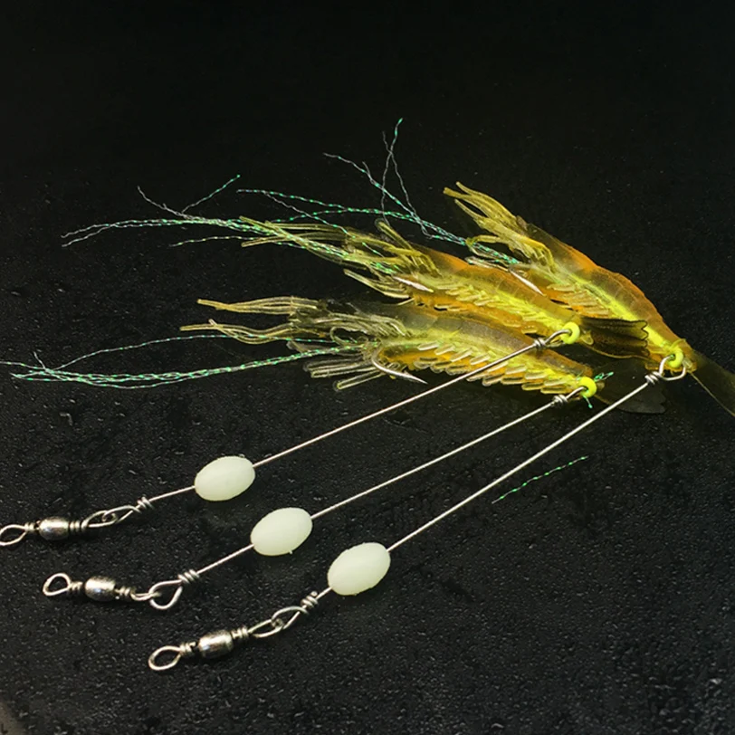 L158S 5 pcs/ lot 18cm 6g luminous soft natural shrimp lures with hook luminous beans soft bait soft fishing lure
L158S 5 pcs/ lot 18cm 6g luminous soft natural shrimp lures with hook luminous beans soft bait soft fishing lure