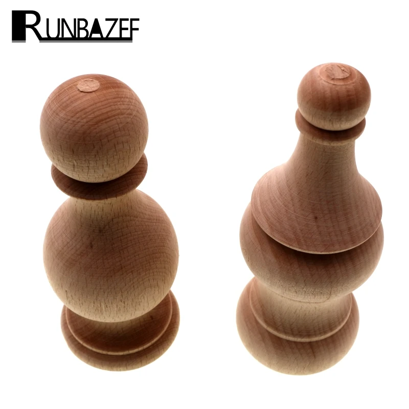 Runbazef Kawaii Мебель натурального дерева Вырезка ковчег ноги круглые деревянные