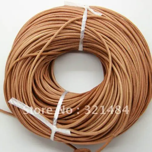 100meter 2mm #25 Original color (more color can pick up ) Jewelry real guniune round leather cord leather rope and string
100meter 2mm #25 Original color (more color can pick up ) Jewelry real guniune round leather cord leather rope and string