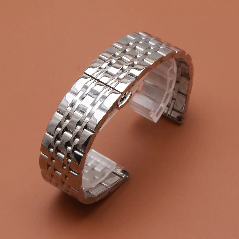 14mm 16mm 18mm 20mm 22mm 24mm Stainless Steel Watchband Polished Metal Solid Links Watch Band Strap Bracelet Promotion Accessory
14mm 16mm 18mm 20mm 22mm 24mm Stainless Steel Watchband Polished Metal Solid Links Watch Band Strap Bracelet Promotion Accessory