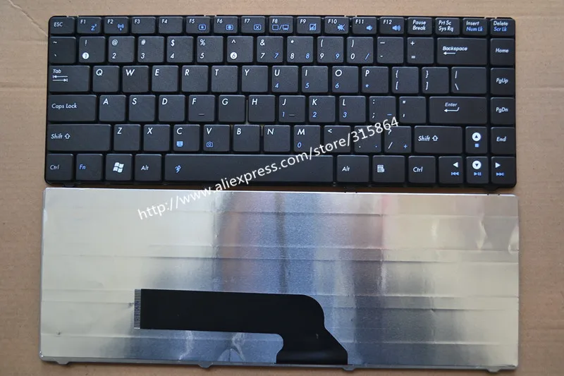 US New laptop keyboard for ASUS K40 K401 K40IN X8AIN X8AIP X8AC A41L X8AF English black
US New laptop keyboard for ASUS K40 K401 K40IN X8AIN X8AIP X8AC A41L X8AF English black