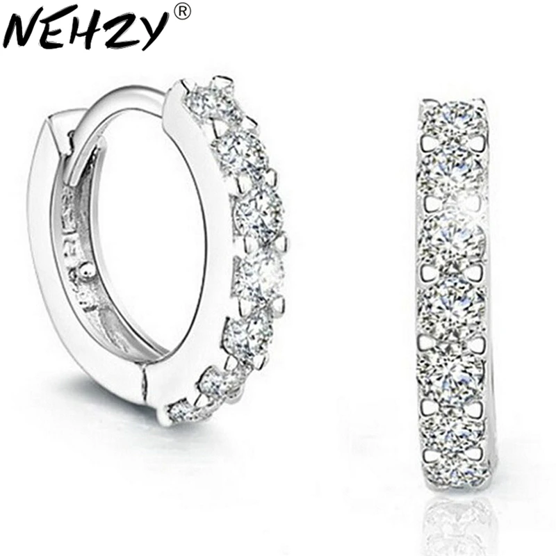 NEHZY Silver earrings fashion male and female models cute vintage jewelry super flash single row Crystal Jewelry
NEHZY Silver earrings fashion male and female models cute vintage jewelry super flash single row Crystal Jewelry