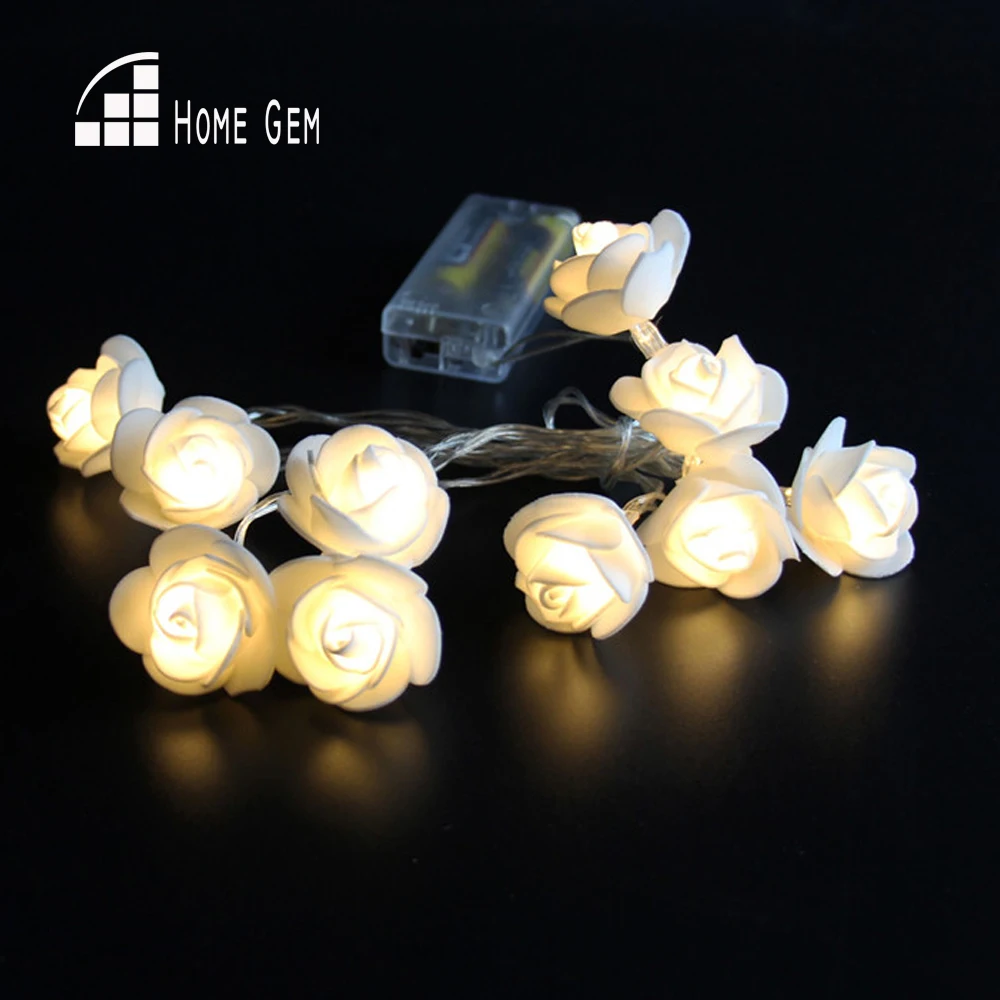 10pcs LEDs1.6M Battery Operated LED rose flower Lights String for Holiday Wedding Party Decoration
10pcs LEDs1.6M Battery Operated LED rose flower Lights String for Holiday Wedding Party Decoration