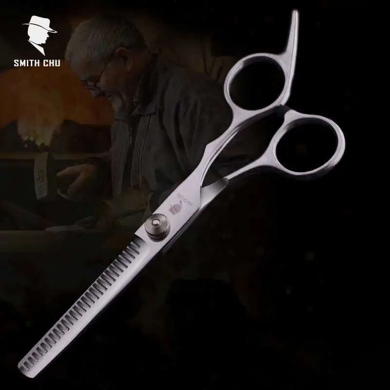 Smith Chu High Quality Hairdressing Scissors 6 Inch 4Cr13Mov Professional Salon Barbers Thinning Scissors Hair Scissors Set
Smith Chu High Quality Hairdressing Scissors 6 Inch 4Cr13Mov Professional Salon Barbers Thinning Scissors Hair Scissors Set