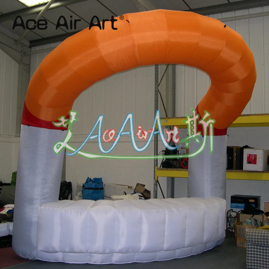 Newly Unique Shaped Inflatable Kiosk Booth Stall/Sampling Station Concession Booth with Counter for Sale
Newly Unique Shaped Inflatable Kiosk Booth Stall/Sampling Station Concession Booth with Counter for Sale