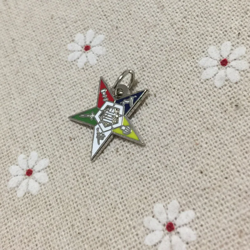 10pcs wholesale Hot sale Masonic Mason Chapter Eastern Star Charm Jewelry Freemasonic Pendant Freemasonry lodge
10pcs wholesale Hot sale Masonic Mason Chapter Eastern Star Charm Jewelry Freemasonic Pendant Freemasonry lodge
