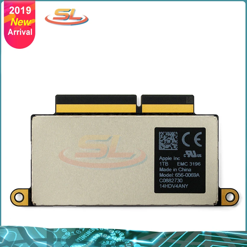 A1708 оригинальный 2016 год SSD для MacBook Retina 13 "A1708 твердотельный накопитель 2017 ГБ 128 256