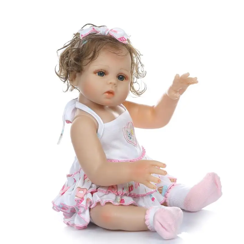 NPK reborn baby doll 48cm Full silicone reborn baby girl doll l.o.l toys surprise gift bebe reborn bonecas
NPK reborn baby doll 48cm Full silicone reborn baby girl doll l.o.l toys surprise gift bebe reborn bonecas