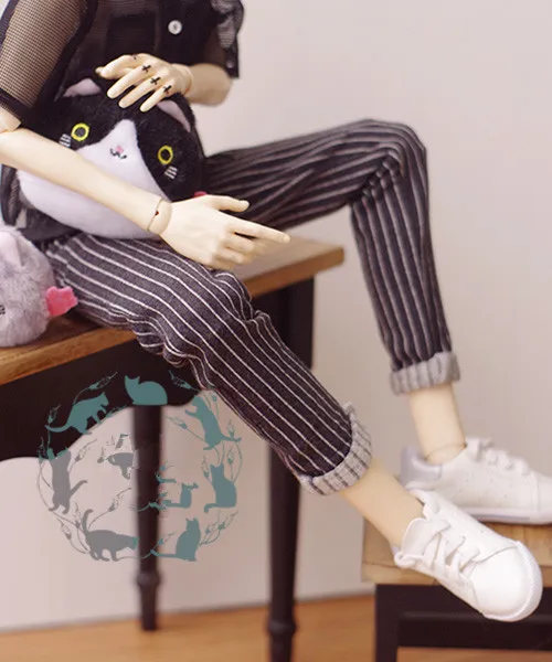 Повседневные полосатые штаны для куклы Bjd 1/3 SD17 Одежда дяди CMB91|Куклы| |