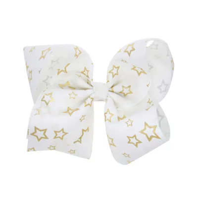 12pc 8inch Bronzing Star Bows Girls Hairpins Fashion Grosgrain Ribbon Kids Hair Clip Hairgrips Girls Headdress
12pc 8inch Bronzing Star Bows Girls Hairpins Fashion Grosgrain Ribbon Kids Hair Clip Hairgrips Girls Headdress