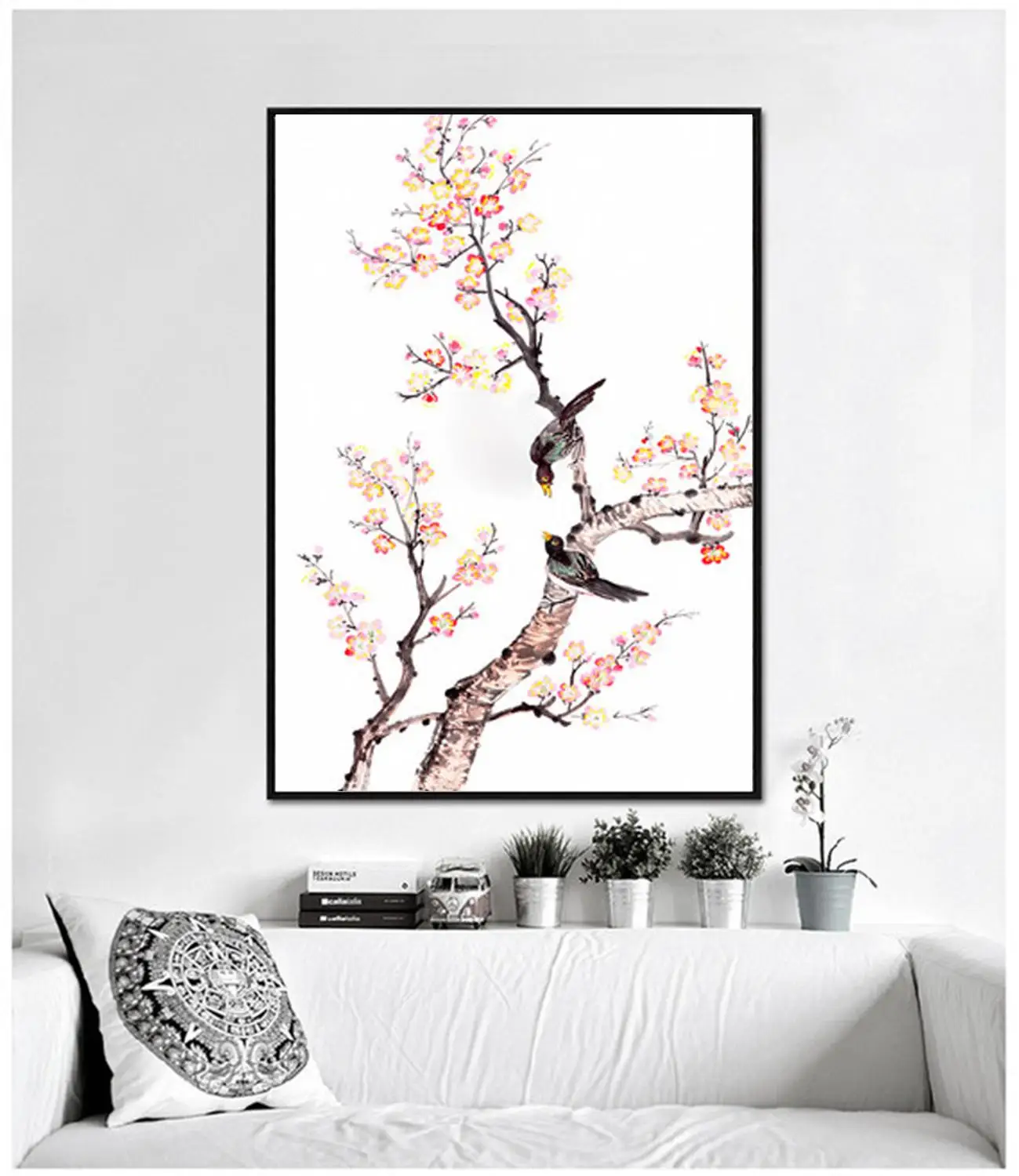 Unframed Wall Decorations Living Room Wall Art Canvas Pictures For Living Room Home Decor Chinese Bird Flower Ink Painting
Unframed Wall Decorations Living Room Wall Art Canvas Pictures For Living Room Home Decor Chinese Bird Flower Ink Painting