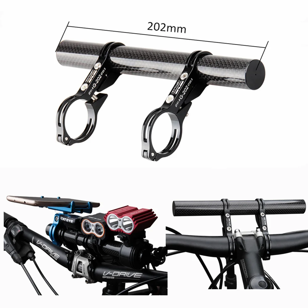Light Holder GUB 202 Carbon Fiber Super Long Bike Bicycle Handlebar Extender Extension Lamp computer phone Mount Bracket Stand
Light Holder GUB 202 Carbon Fiber Super Long Bike Bicycle Handlebar Extender Extension Lamp computer phone Mount Bracket Stand