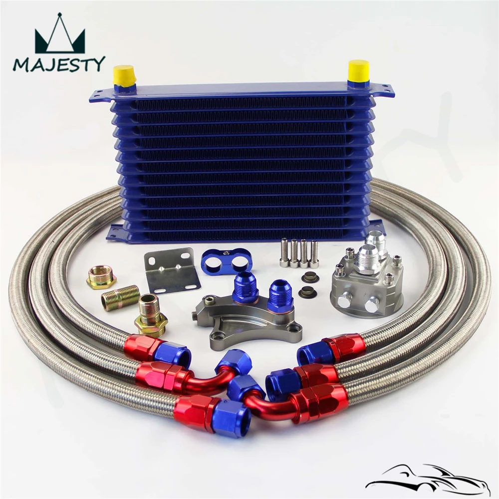 13 ROW OIL COOLER KIT Blue FOR N**ISSAN S**ilvia S13 S14 S15 180SX 200SX 240SX SR20DET
13 ROW OIL COOLER KIT Blue FOR N**ISSAN S**ilvia S13 S14 S15 180SX 200SX 240SX SR20DET