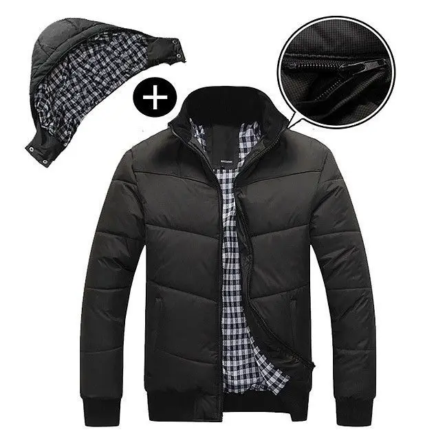 Quality Winter Hooded Zipper Jacket Men Warm Quilt Cotton Fashion Parka Padded Thick Casual Outdoor Hiking Fishing Outwear Coat
Quality Winter Hooded Zipper Jacket Men Warm Quilt Cotton Fashion Parka Padded Thick Casual Outdoor Hiking Fishing Outwear Coat