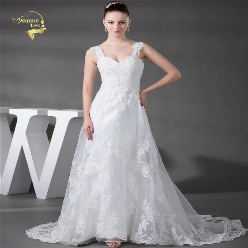 Jeanne Love A Line Lace Wedding Dresses 2021 Fashion New Arrival Hot White Bride Dresses Vestido De Noiva Straps Robe De Mariage
Jeanne Love A Line Lace Wedding Dresses 2021 Fashion New Arrival Hot White Bride Dresses Vestido De Noiva Straps Robe De Mariage