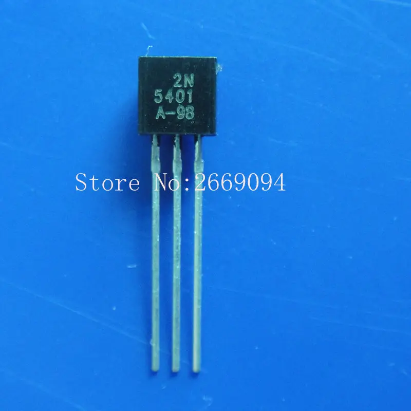 100 шт. 2N5401A 2N5401B 5401 TO-92 биполярные транзисторы-BJT PNP | Электроника