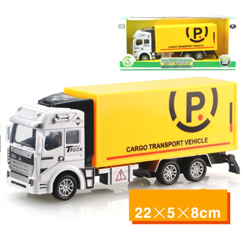 Литой грузовик модель для мальчиков игрушка из сплава и ABS мусора транспорта