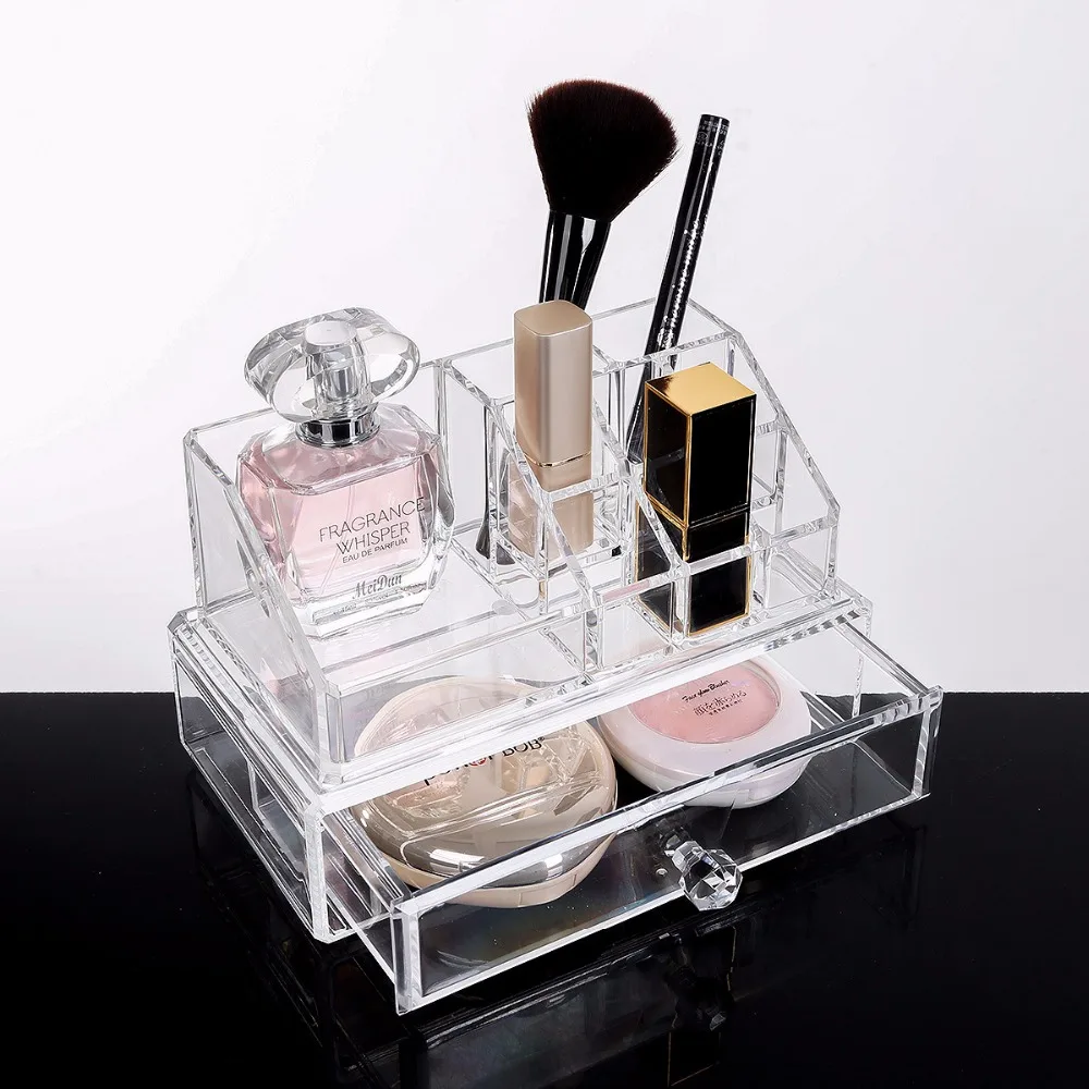 New Clear Acrylic Makeup Storage Case Nail Polish Rack Lipstick Cosmetic Storage box Holder Makeup Brush Makeup Organizer
New Clear Acrylic Makeup Storage Case Nail Polish Rack Lipstick Cosmetic Storage box Holder Makeup Brush Makeup Organizer