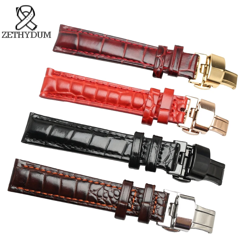 Womens leather watch strap 14 16 18 20 22mm Latest charm genuine leather wine red acelet wristwatches belt butterfly clasp
Womens leather watch strap 14 16 18 20 22mm Latest charm genuine leather wine red acelet wristwatches belt butterfly clasp