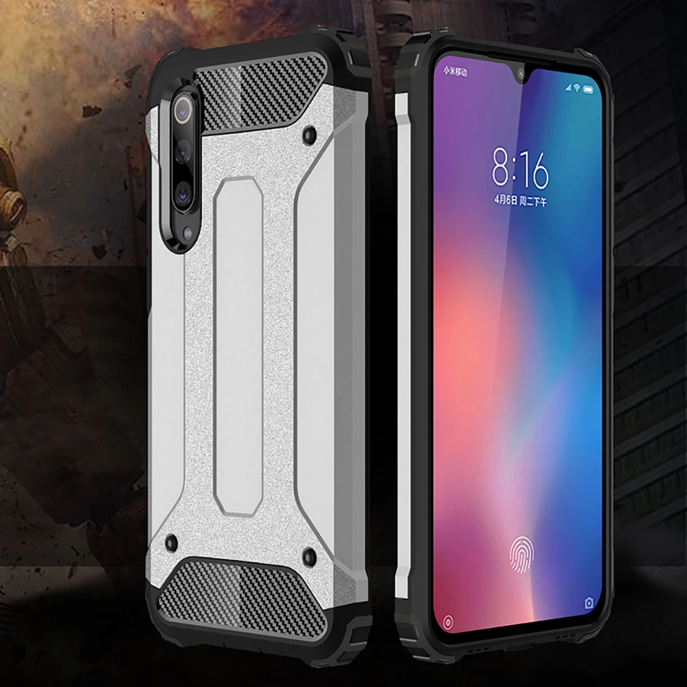 Противоударный бронированный чехол 5 97 для Xiaomi Mi 9 SE Mi9 9Se Mi9se задняя крышка