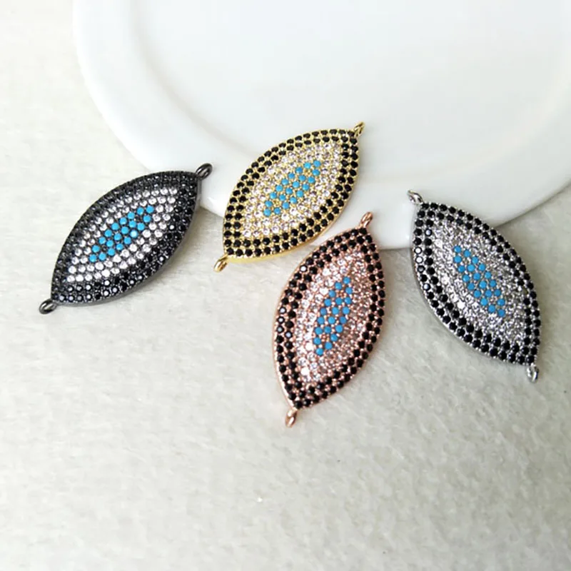 5 Pcs Turkish Style Double Bails Connector CZ blue zircon Micro pave crystal Charm DIY Bracelet necklace Jewelry Finding CT127
5 Pcs Turkish Style Double Bails Connector CZ blue zircon Micro pave crystal Charm DIY Bracelet necklace Jewelry Finding CT127