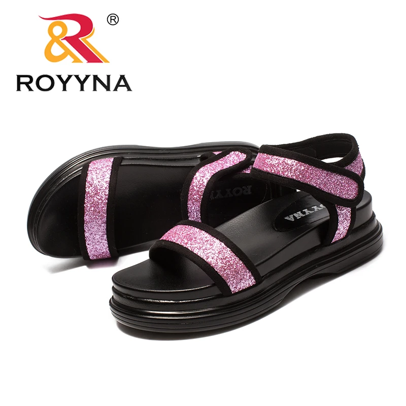 ROYYNA New Sweet Style Women Sandals High Platform Femme Summer Shoes Bling Hook & Loop Lady Summer Sandals Fast Free Shipping
ROYYNA New Sweet Style Women Sandals High Platform Femme Summer Shoes Bling Hook & Loop Lady Summer Sandals Fast Free Shipping