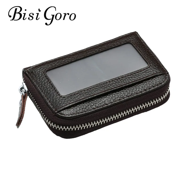 BISI GORO 2021 Unisex Women Men Wallets Genuine Leather Zipper Credit Card Holder Purse Clutch Wallet Simple Coin Holder
BISI GORO 2021 Unisex Women Men Wallets Genuine Leather Zipper Credit Card Holder Purse Clutch Wallet Simple Coin Holder