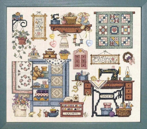 Top Quality Beautiful Lovely Counted Cross Stitch Kit Sew Cozy Sewing Room Machine dim 72378 oneroom
Top Quality Beautiful Lovely Counted Cross Stitch Kit Sew Cozy Sewing Room Machine dim 72378 oneroom