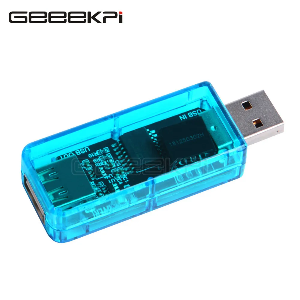 GeeekPi USB 2 0 модуль изолятора цифровая плата напряжения к защита от короткого