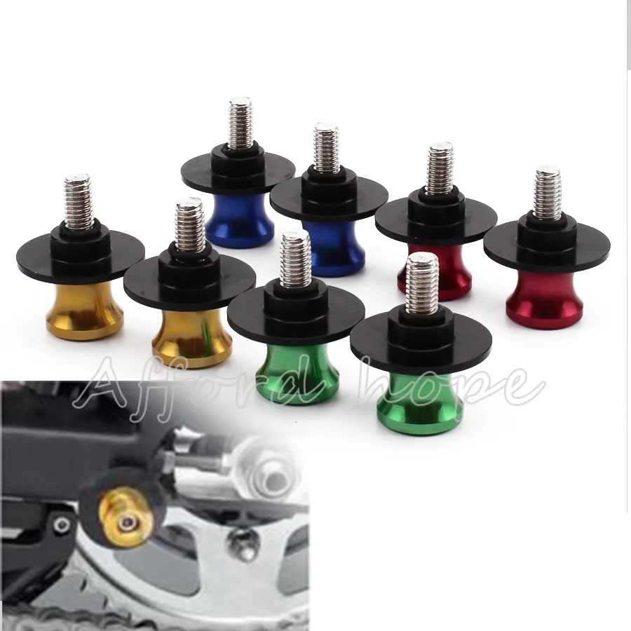 Anodized Swingarm Slider Spools Stand Screws 8mm Universal Fit for Honda Ducati Kawasaki Motorcycle Street Racing Road Bike
Anodized Swingarm Slider Spools Stand Screws 8mm Universal Fit for Honda Ducati Kawasaki Motorcycle Street Racing Road Bike