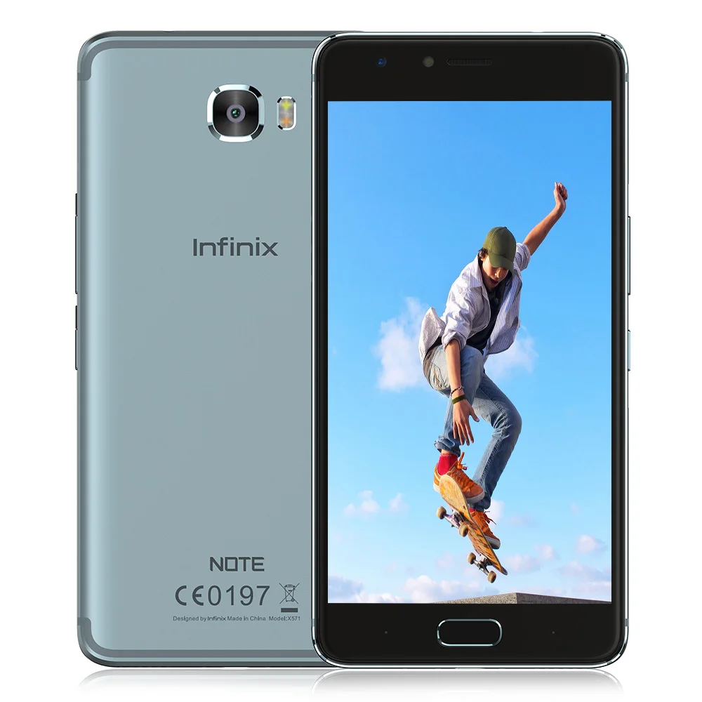Infinix Note 4 Pro X571 глобальная версия 5 7 'ɺndroid 0 MTK6753 Восьмиядерный 3 ГБ + 32 Гб 13 МП