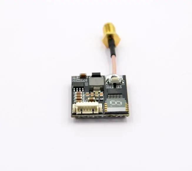 Foxeer Adjustable TM25 5.8G 40CH Transmitter Switcher TX 25/200/600mW with antenna for FPV Racing Multicopter
Foxeer Adjustable TM25 5.8G 40CH Transmitter Switcher TX 25/200/600mW with antenna for FPV Racing Multicopter