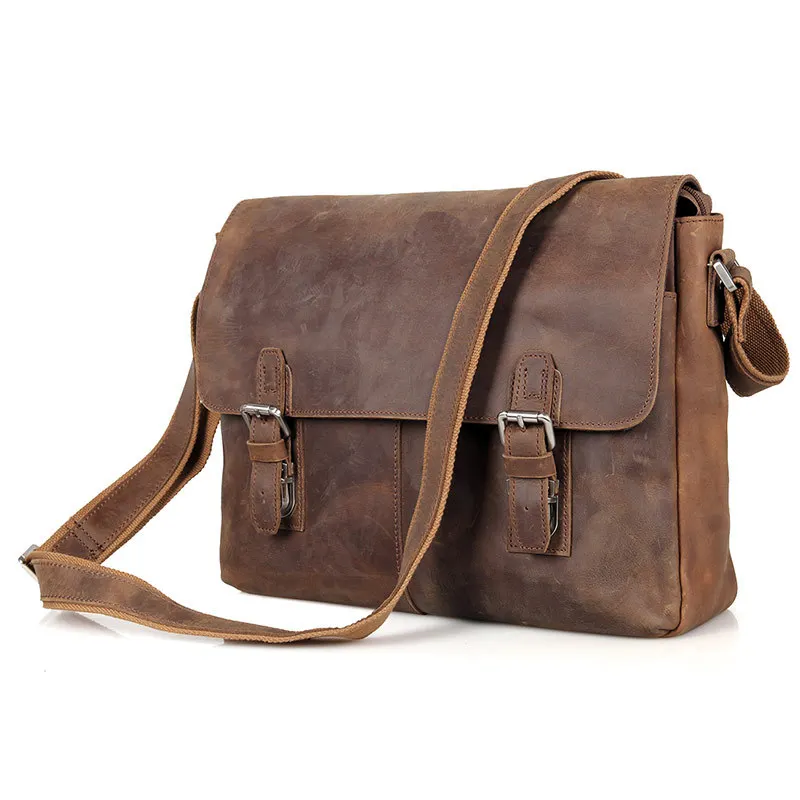 Nesitu Vintage 100% Guarantee Real Genuine Crazy Horse Leather Cross Body Men Messenger Bags Cowhide Men Bags #M6002L
Nesitu Vintage 100% Guarantee Real Genuine Crazy Horse Leather Cross Body Men Messenger Bags Cowhide Men Bags #M6002L