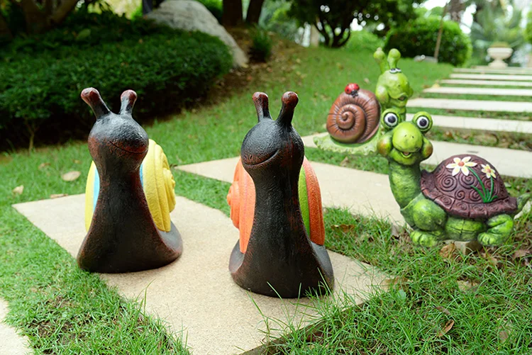 Outdoor Gardening Resin Snail Turtle Crafts Decoration Courtyard Garden Figurines Ornaments Villa Lawn Sculpture Furnishing Art
Outdoor Gardening Resin Snail Turtle Crafts Decoration Courtyard Garden Figurines Ornaments Villa Lawn Sculpture Furnishing Art