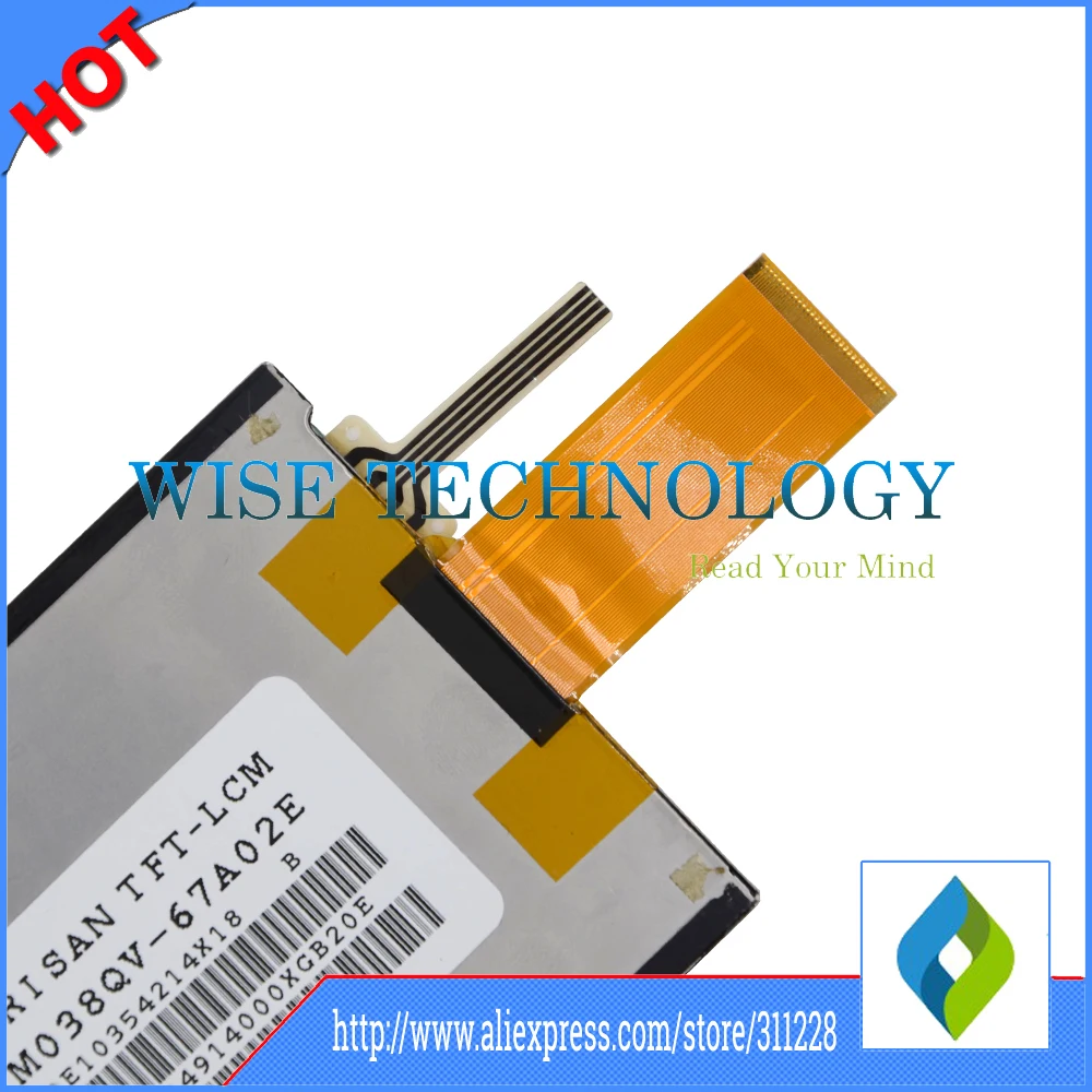 TM038QV-67A02E LCD screen display with touch screen digitizer Rugged PDA LCD
TM038QV-67A02E LCD screen display with touch screen digitizer Rugged PDA LCD