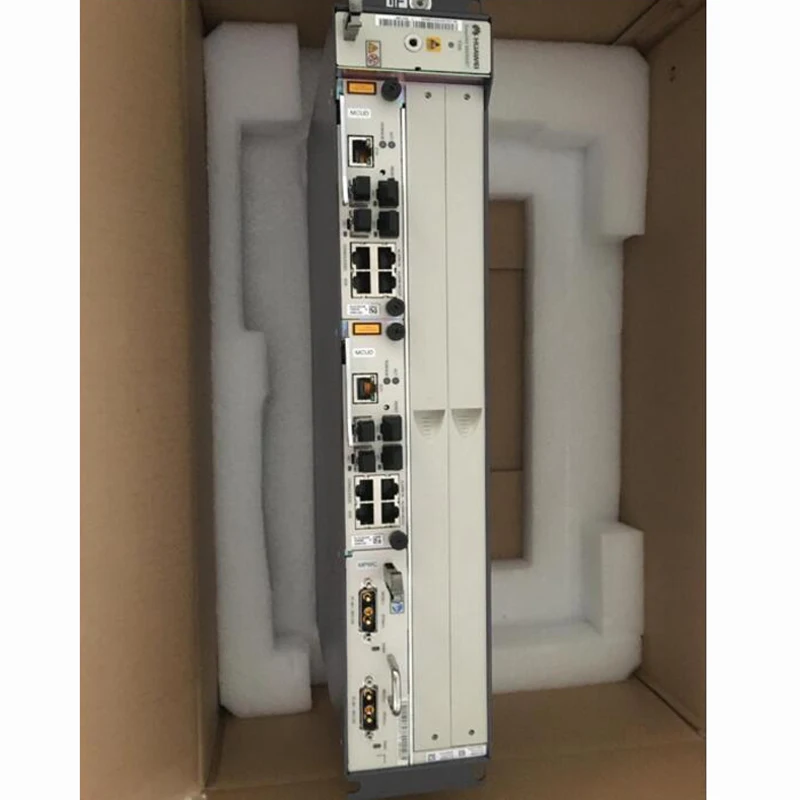 FTTH Equipment SmartAX MA5608T Opitcal Line Terminal OLT Device 1GE with 1*MCUN 1*MPWD+AC power supply Optical Access Terminal
FTTH Equipment SmartAX MA5608T Opitcal Line Terminal OLT Device 1GE with 1*MCUN 1*MPWD+AC power supply Optical Access Terminal