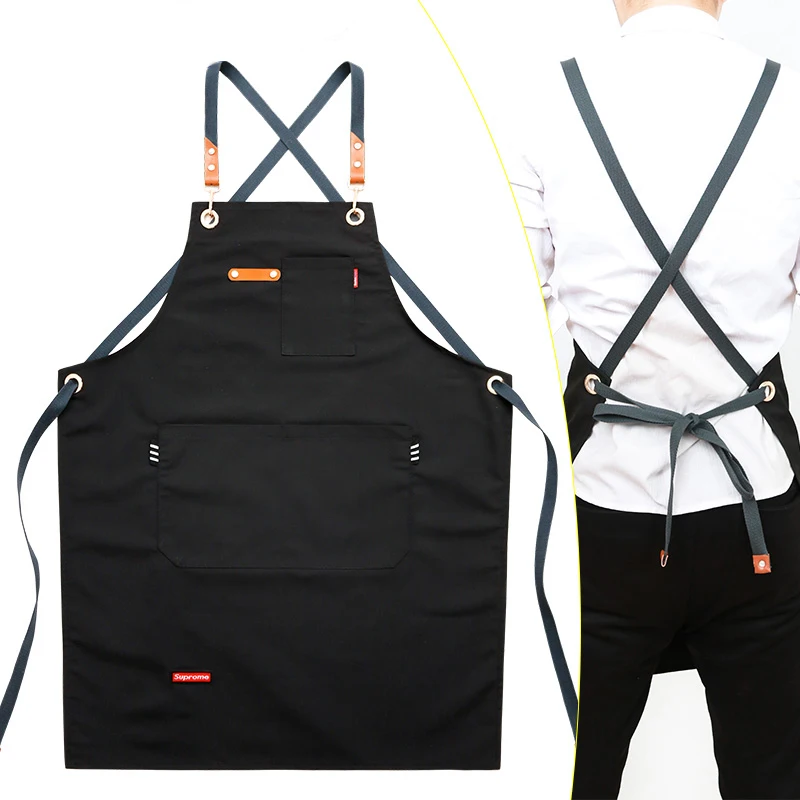 Cowboy Apron Chinese Restaurant Barber Foral Nail Artist Men And Women Overalls Coffee Shop Smock Custom Printed Logo
Cowboy Apron Chinese Restaurant Barber Foral Nail Artist Men And Women Overalls Coffee Shop Smock Custom Printed Logo