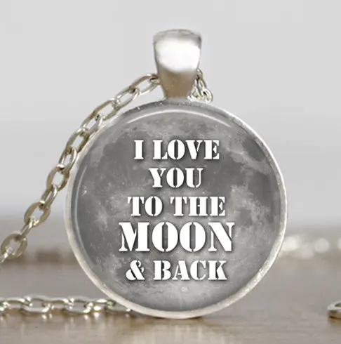 I love you to the moon and back necklace, grey moon, valentine gift jewelry, moon pendant, moon jewelry , friend gift family
I love you to the moon and back necklace, grey moon, valentine gift jewelry, moon pendant, moon jewelry , friend gift family