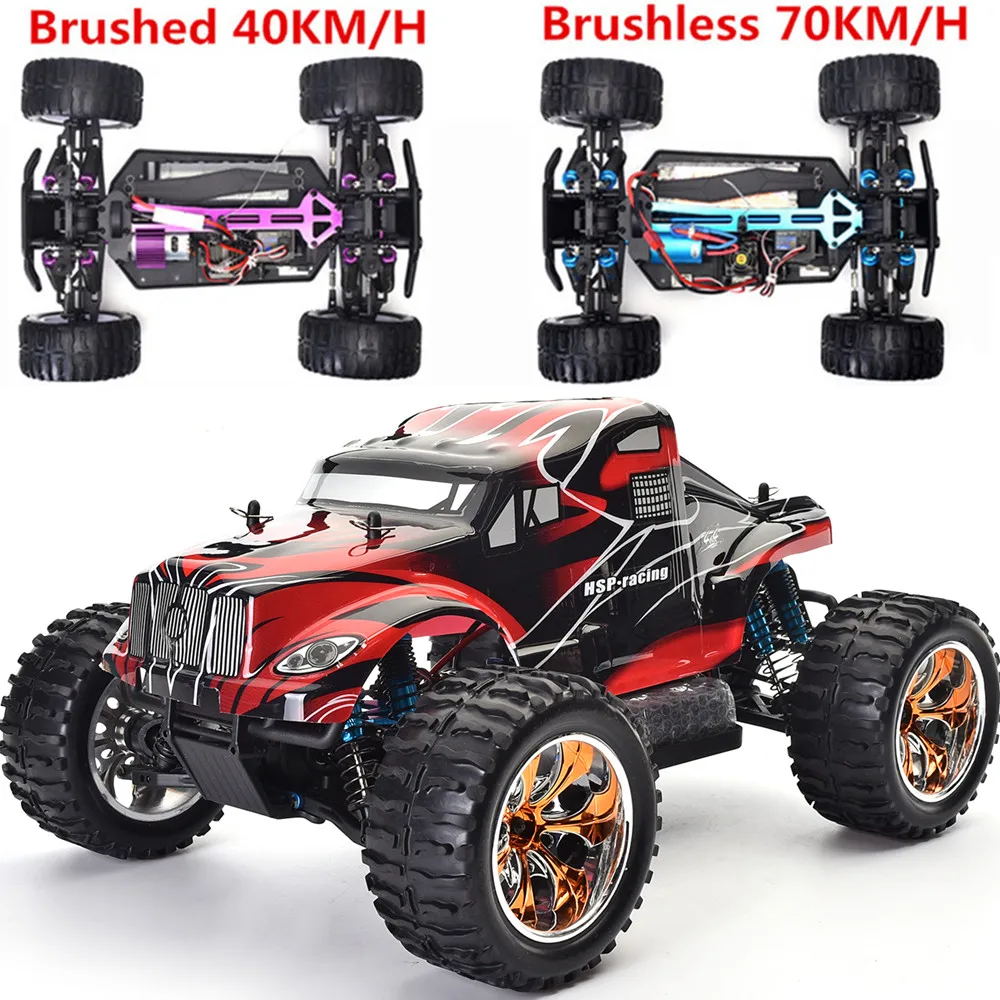 Оригинальный HSP 94111 RC гоночный автомобиль 4WD 1/10 Весы Off Road Monster Truck 94111PRO