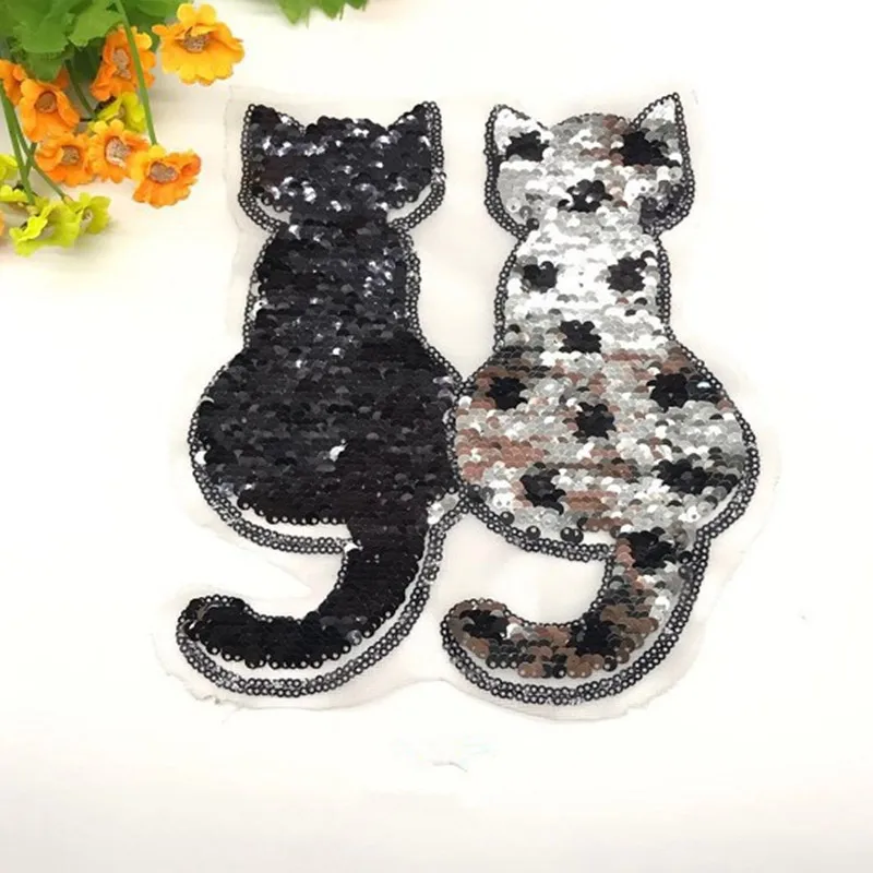 2018 NEW cat Reversible Change color Sequins Sew On Patches for clothes DIY Patch Applique Bag Clothing Coat Sweater Crafts
2018 NEW cat Reversible Change color Sequins Sew On Patches for clothes DIY Patch Applique Bag Clothing Coat Sweater Crafts