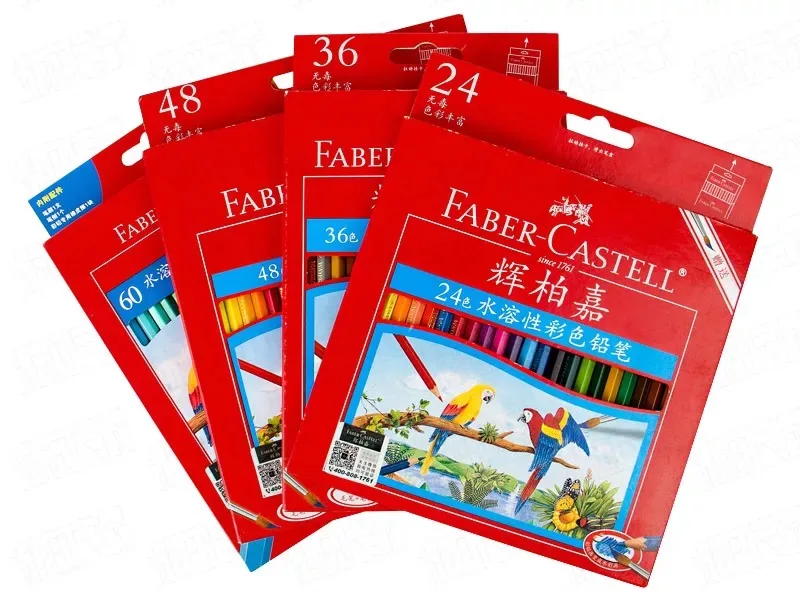 Faber-Castell WaterColor Pencil 24/36/48/60/72 Colors For Painting and Doll Makeup
Faber-Castell WaterColor Pencil 24/36/48/60/72 Colors For Painting and Doll Makeup