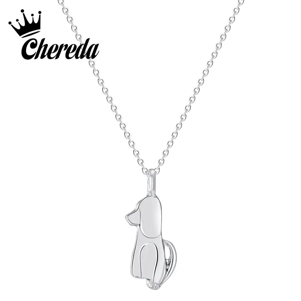 Chereda Fashion Dog Stainless Steel Jewelry for Women Girls Animal Lovely Pendants Necklaces Star Collares Largos Kolye
Chereda Fashion Dog Stainless Steel Jewelry for Women Girls Animal Lovely Pendants Necklaces Star Collares Largos Kolye